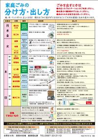 ごみの収集日(PDF)