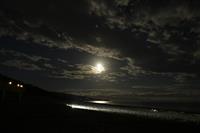 琴ヶ浜　中秋の名月
