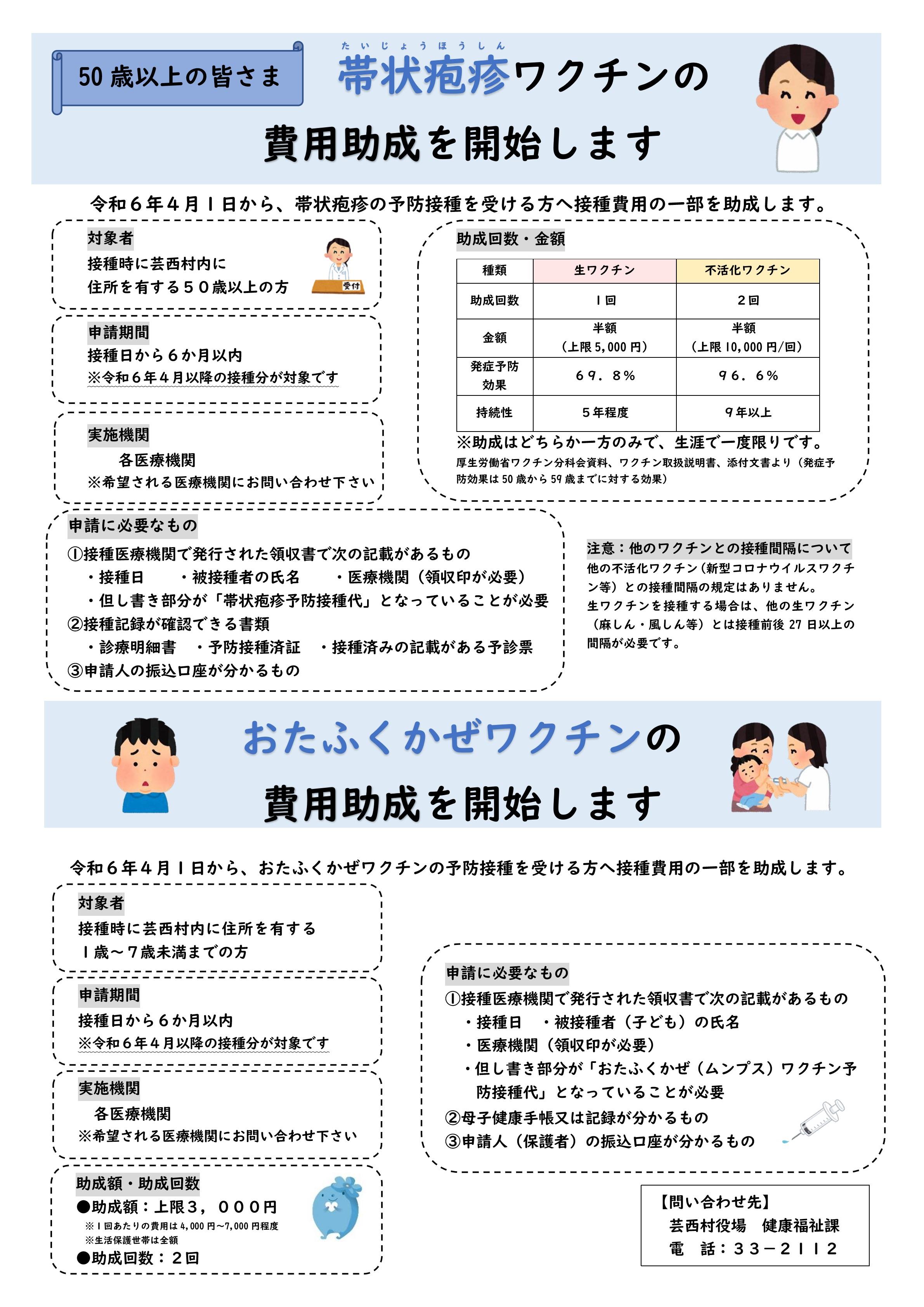 広報用（帯状疱疹+おたふくかぜ） 新