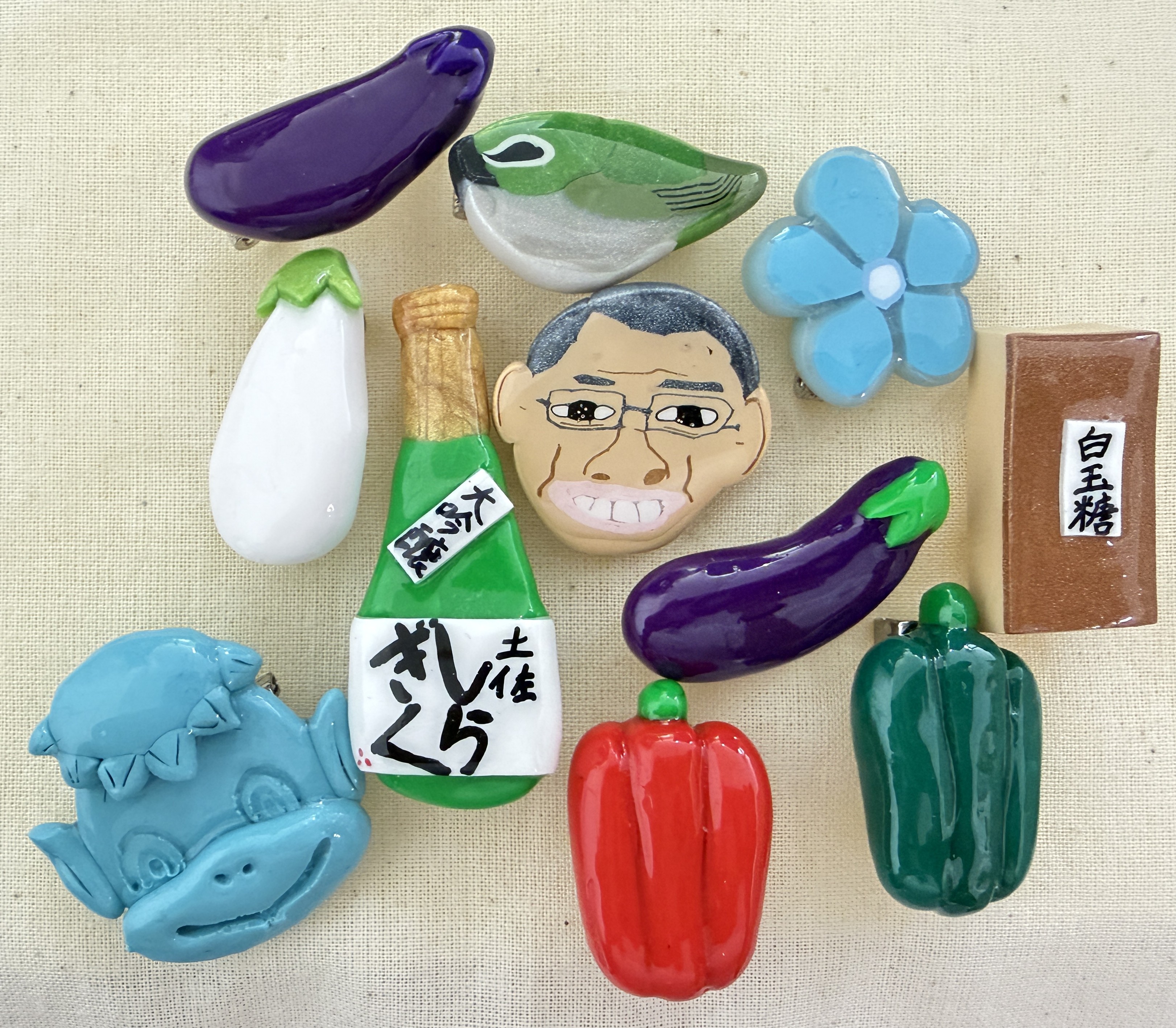ブローチ10種 ブローチ10種